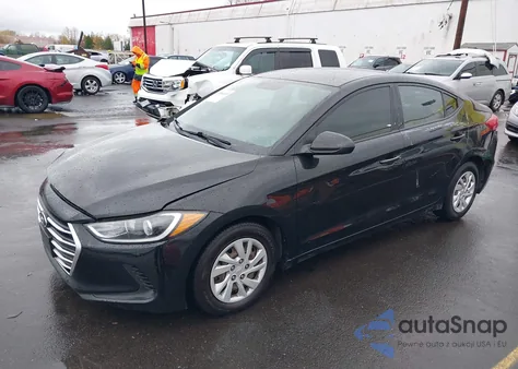 2018 Hyundai Elantra Se из США, поврежденный, VIN 5NPD74LF3JH262555
